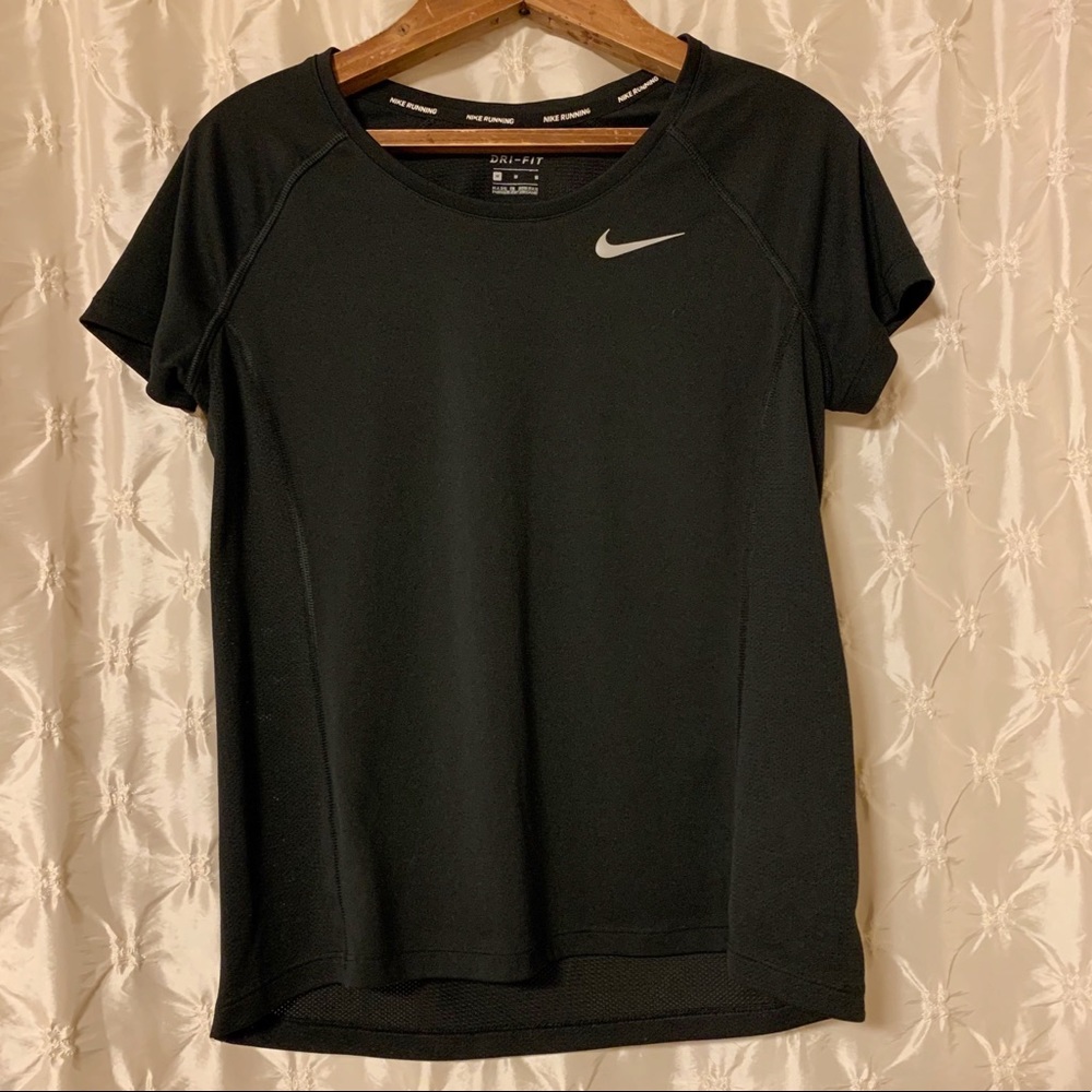 Nike Black DriFit Short Sleeve Tee Shirt